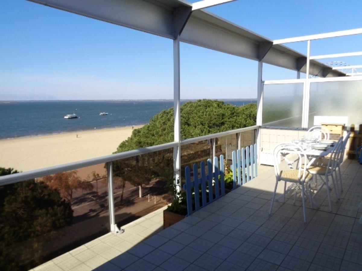 Appartement T3 Au Centre D'Arcachon Avec Vue Mer, Terrasse Et Parking Securise - Fr-1-374-74 Exteriér fotografie