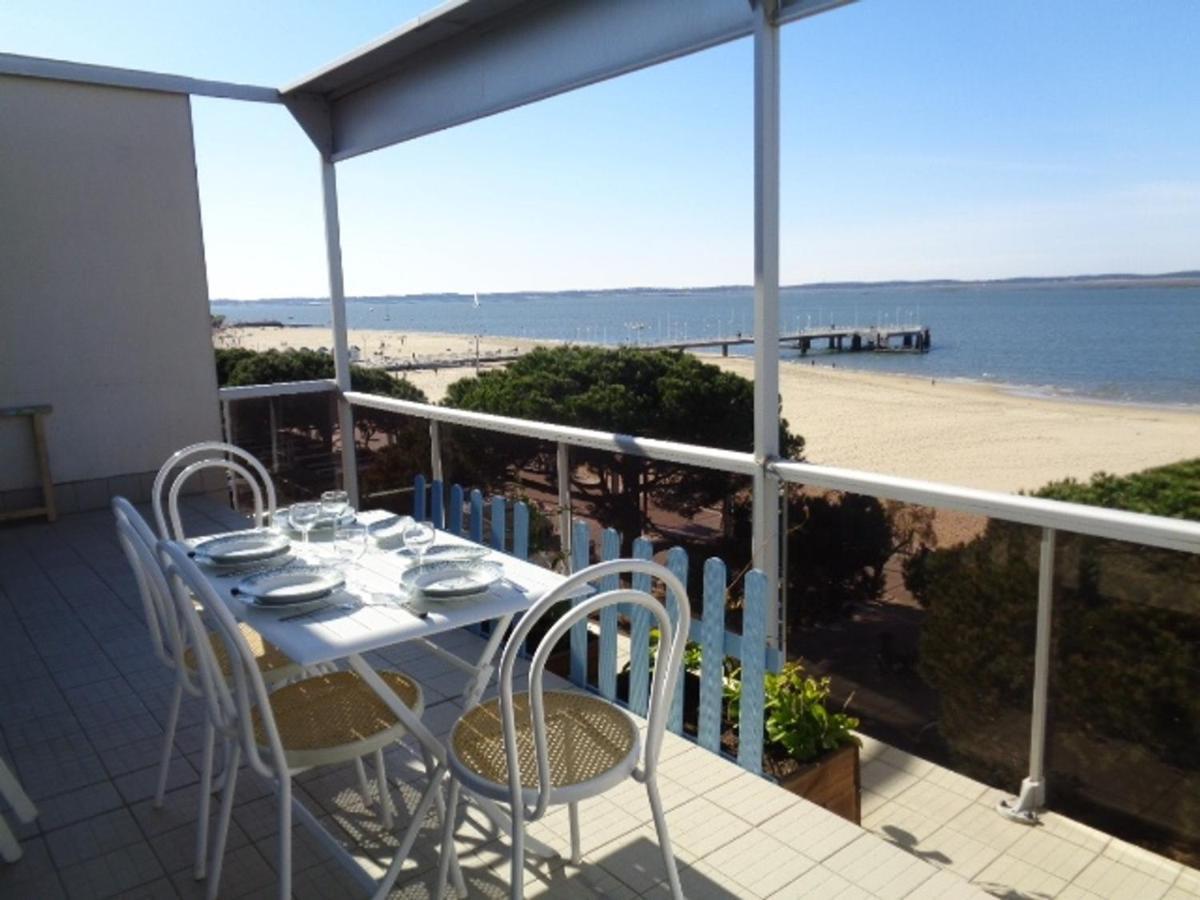 Appartement T3 Au Centre D'Arcachon Avec Vue Mer, Terrasse Et Parking Securise - Fr-1-374-74 Exteriér fotografie